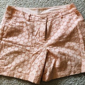 Loft shorts!  Peach